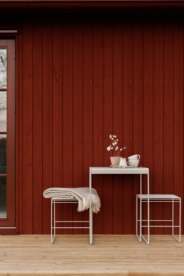 Caféset beige